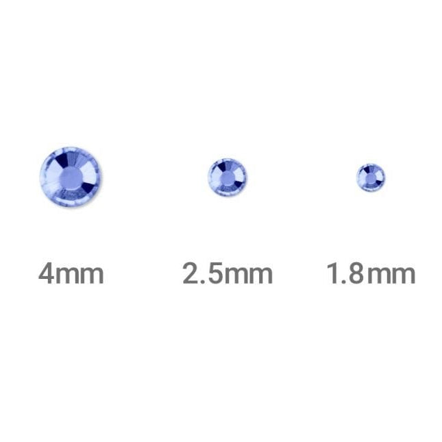 ImpressArt December Birthstone Crystals 144pc, Zircon