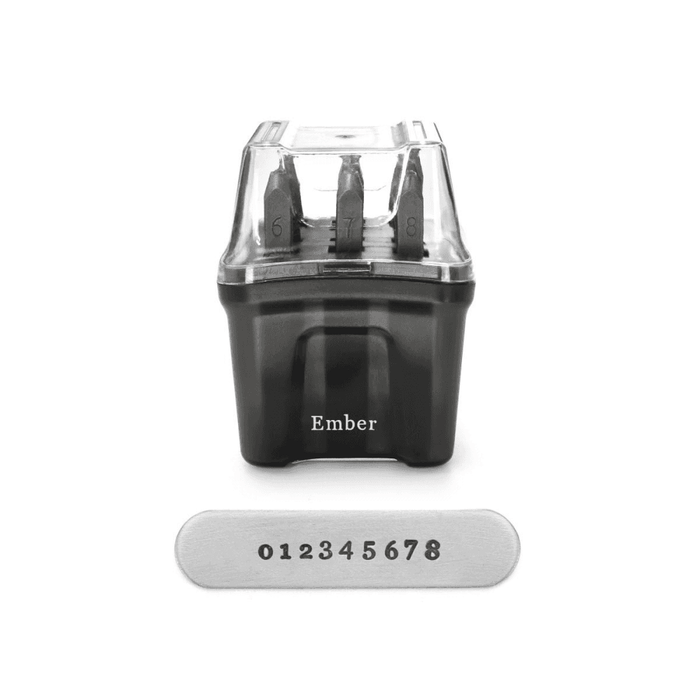 ImpressArt Ember Number Stamp Set 2.5mm