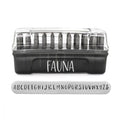 ImpressArt Fauna Uppercase Letter Stamp Set