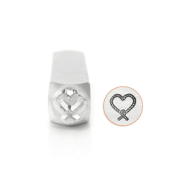 ImpressArt Love Knot Design Stamp, 9.5mm