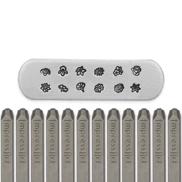 ImpressArt Mini Birth Flowers Signature Stamp Pack