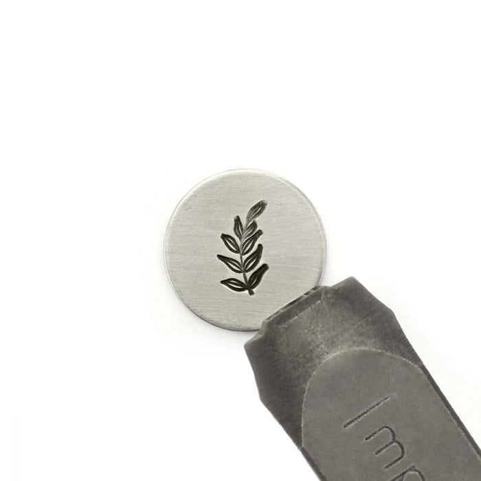ImpressArt Sprig 5 Signature Design Stamp, 12mm