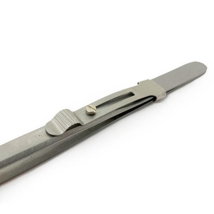 Inox Side Locking Tweezers - Medium Tip