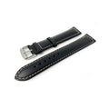 Italian Leather Watch Strap, Sorrento, Black