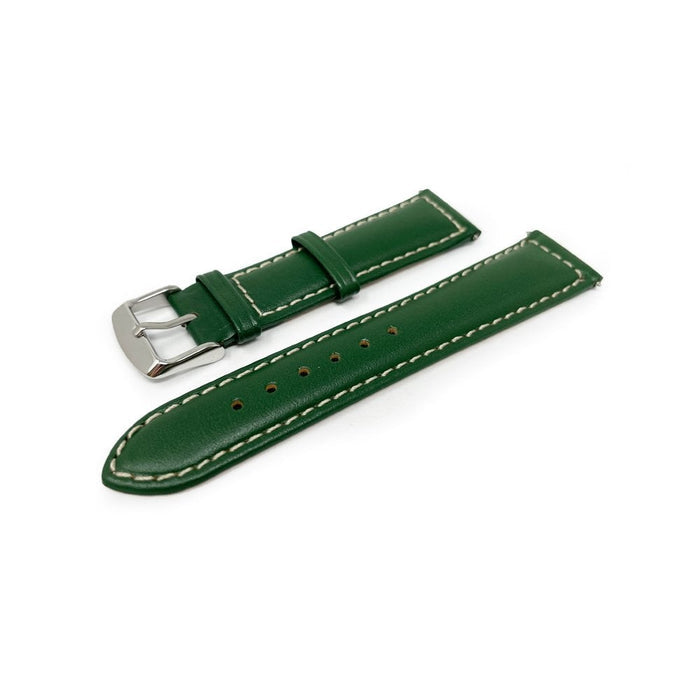 Italian Leather Watch Strap, Sorrento, Green