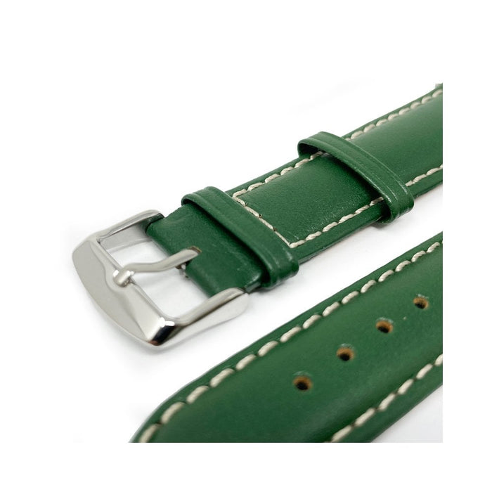 Italian Leather Watch Strap, Sorrento, Green
