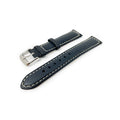 Italian Leather Watch Strap, Sorrento, Navy Blue