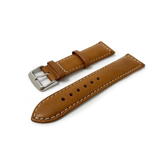 Italian Leather Watch Strap, Sorrento, Tan