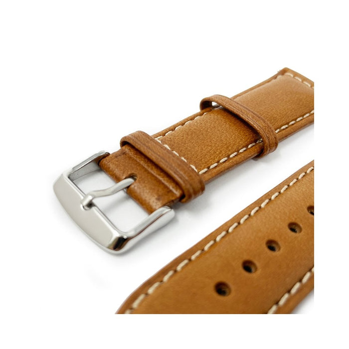 Italian Leather Watch Strap, Sorrento, Tan