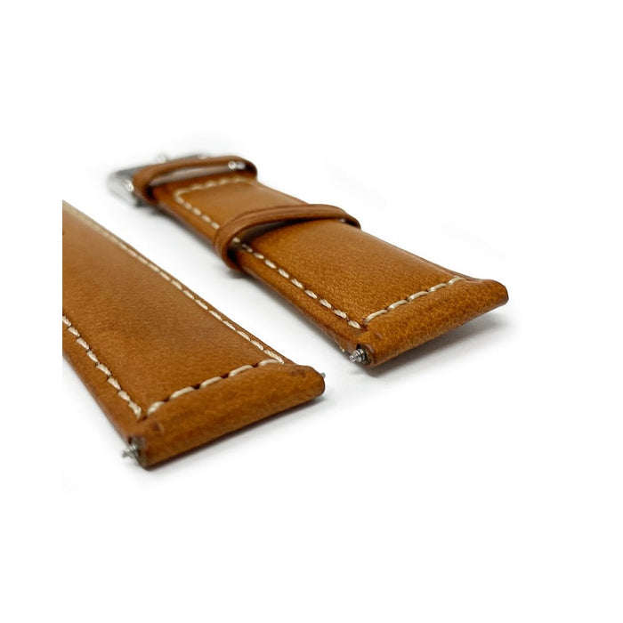 Italian Leather Watch Strap, Sorrento, Tan