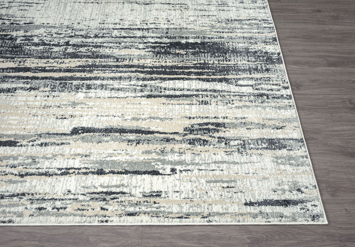 Laguna Drip Lines Grey Rug