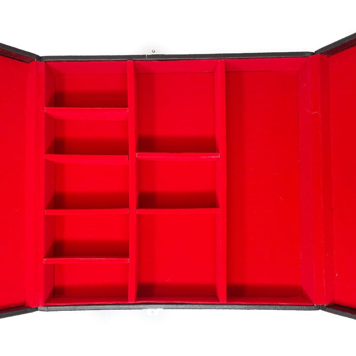Large Velvet-Lined Storage Box