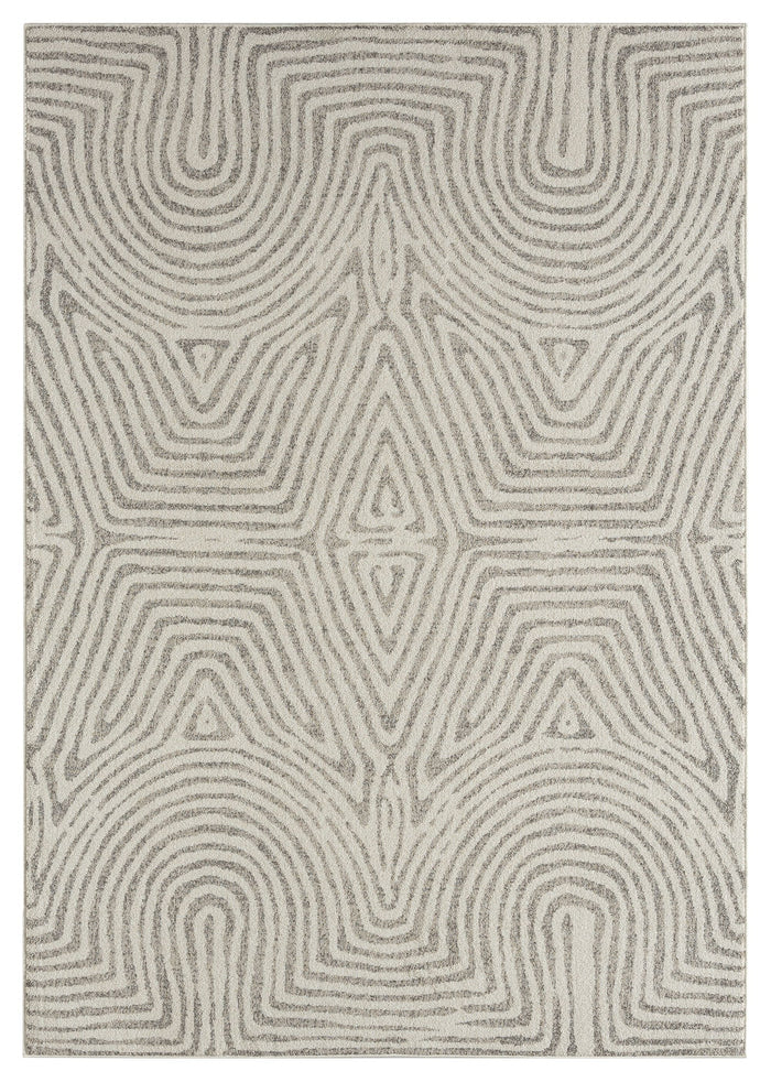 Layla Nomadic Pattern Beige Rug