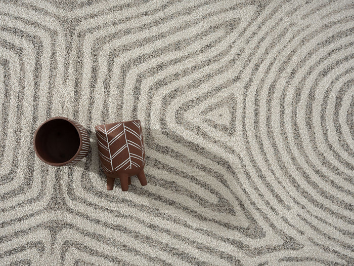Layla Nomadic Pattern Beige Rug
