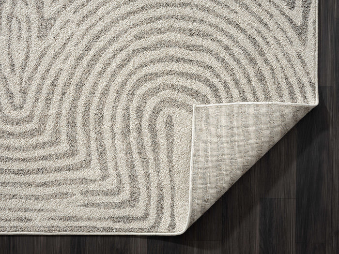 Layla Nomadic Pattern Beige Rug