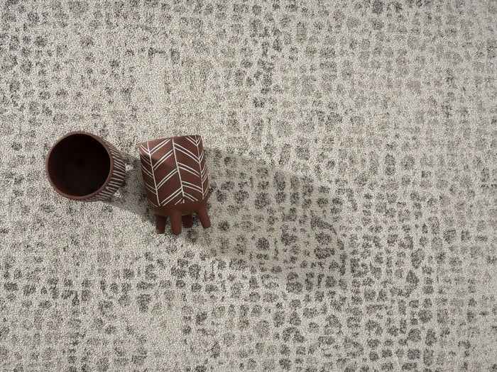 Layla Small Pebbles  Beige Rug