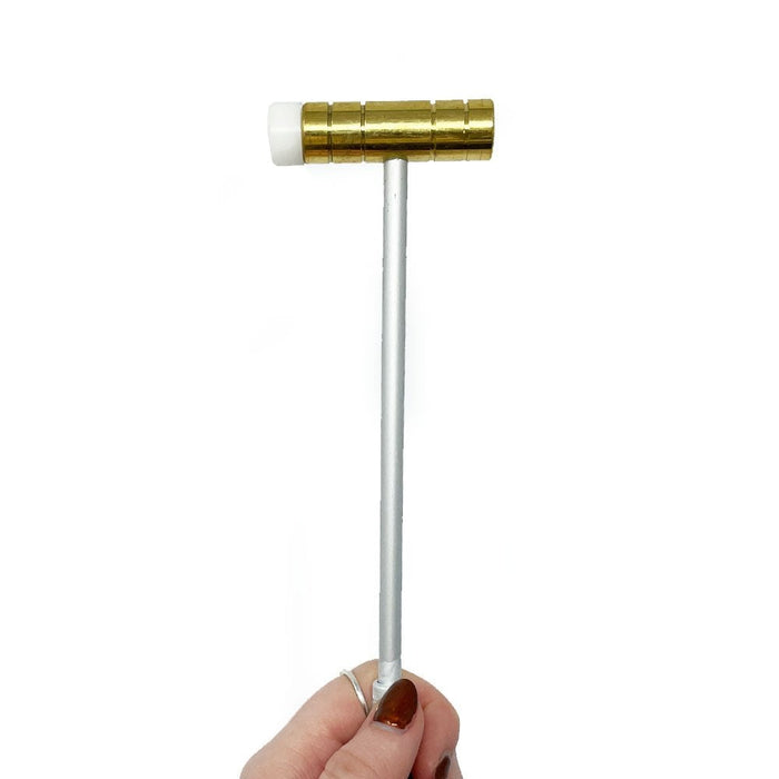 Lightweight Hammer with Brass & Plastic Heads