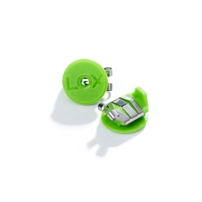 LOX Green Hypo-Allergenic Secure Earring Backs