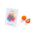 LOX Orange Hypo-Allergenic Secure Earring Backs