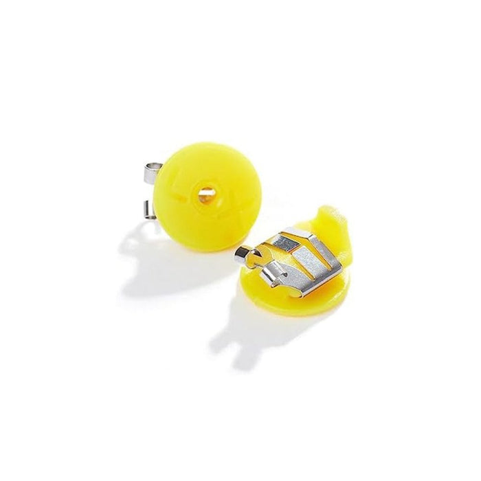 LOX Yellow Hypo-Allergenic Secure Earring Backs
