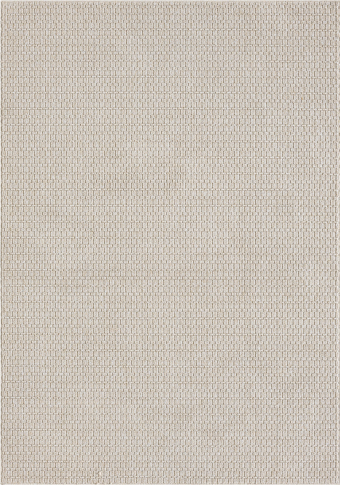 Luca Solid Textured Beige Rug