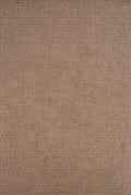 Luca Solid Textured Brown Rug