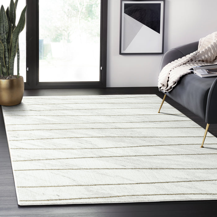Luna Linear Cream Rug