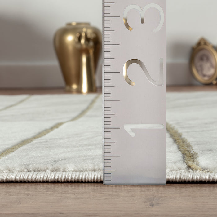 Luna Linear Cream Rug