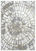 Luna Spiral Grey Rug