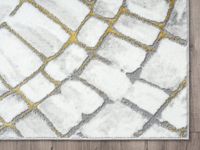 Luna Spiral Grey Rug