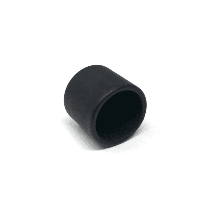 Magnetic Kumihimo Clasp - Acrylic Matte Black 12mm