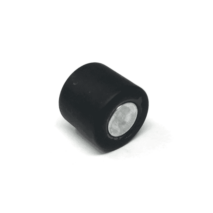 Magnetic Kumihimo Clasp - Acrylic Matte Black 12mm