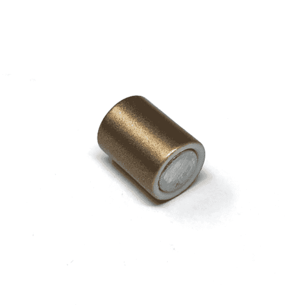 Magnetic Kumihimo Clasp – Acrylic Matte Bronze 6mm