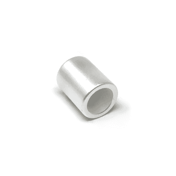 Magnetic Kumihimo Clasp – Acrylic Pearl White 6mm