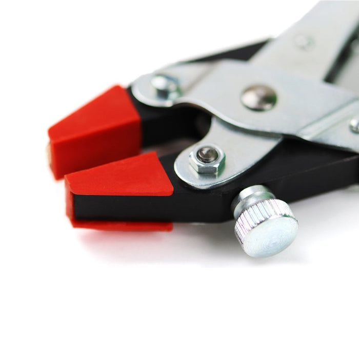 Maun Clamping Parallel Plier With Plastic Jaw Inserts 160mm
