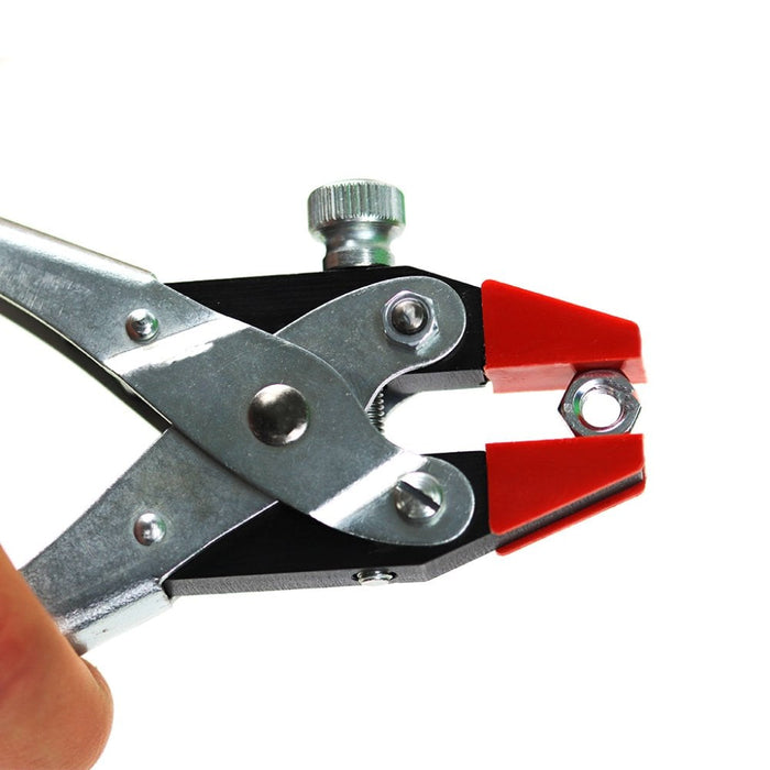 Maun Clamping Parallel Plier With Plastic Jaw Inserts 160mm