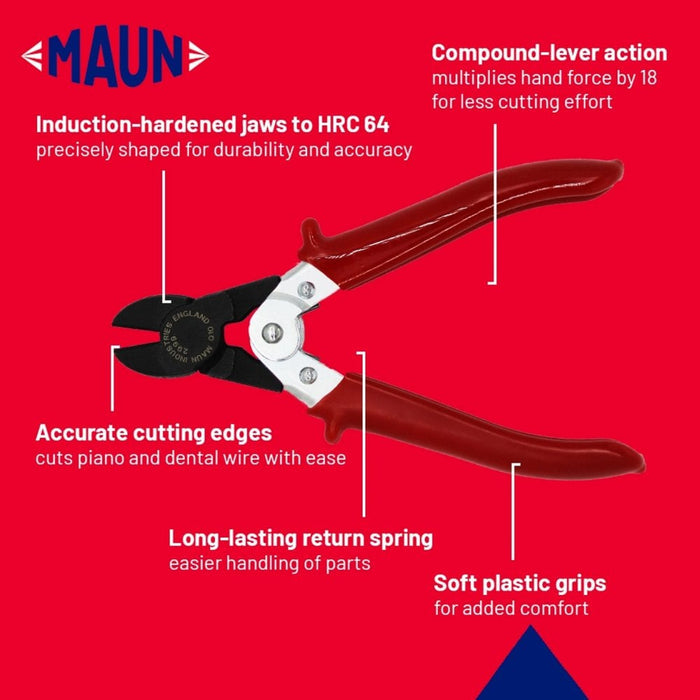 Maun Diagonal Cutting Pliers 140mm Comfort Grips