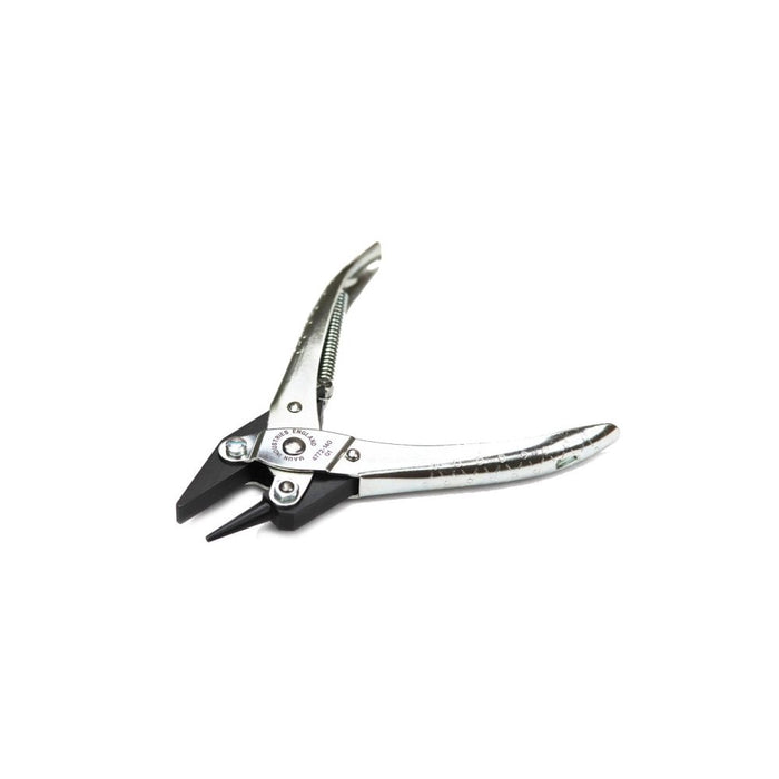 Maun Round & Flat Parallel Plier With Return Spring 140mm