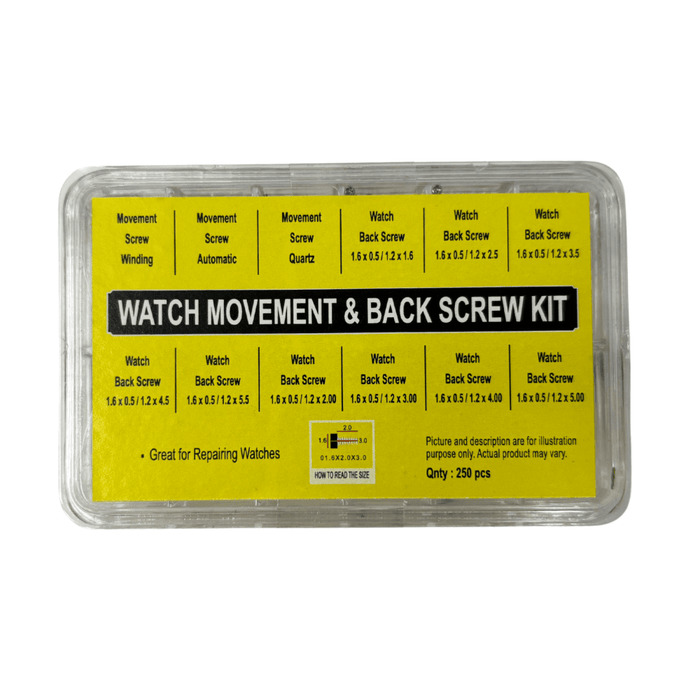 Mechanical & Quartz Watch Screws