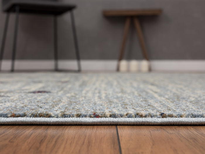 Mesa Southwest Arrow Pattern Blue Rug