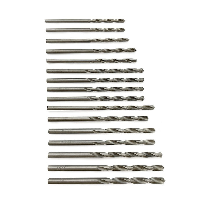 Micro Drill Bit Set of 16 (2mm-3.5mm)