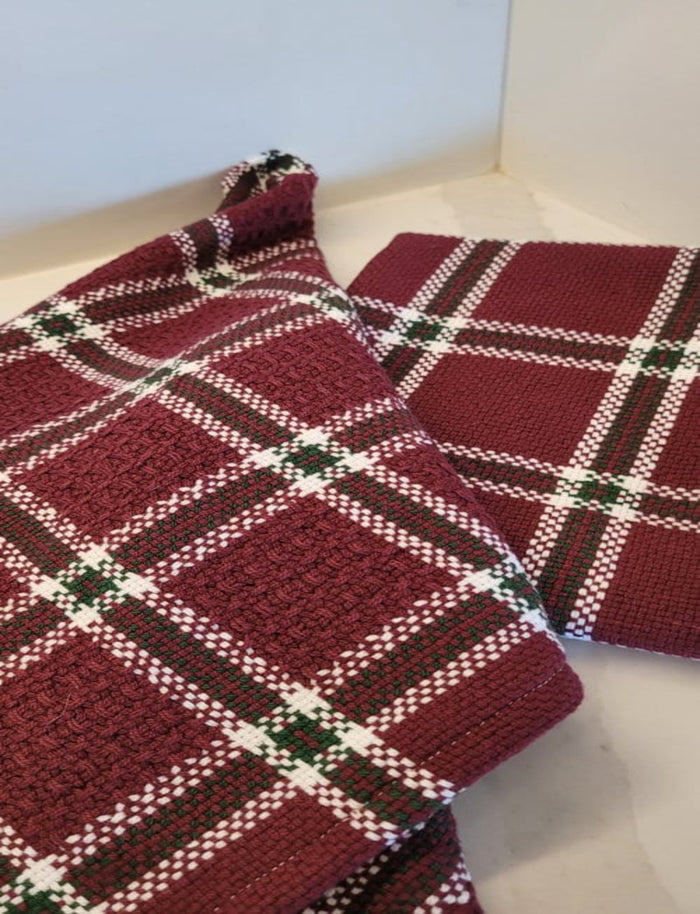 Mini Plaid Tea Towels