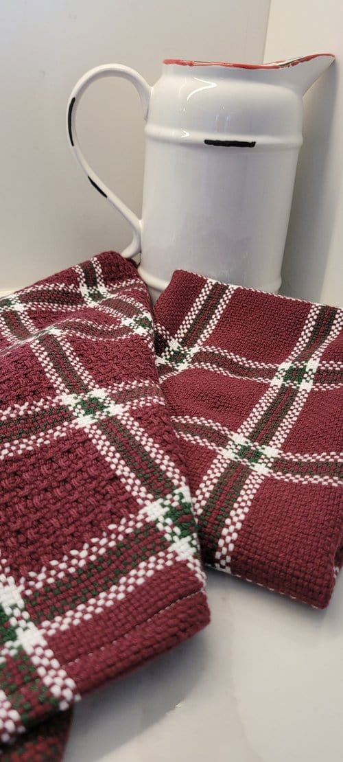 Mini Plaid Tea Towels