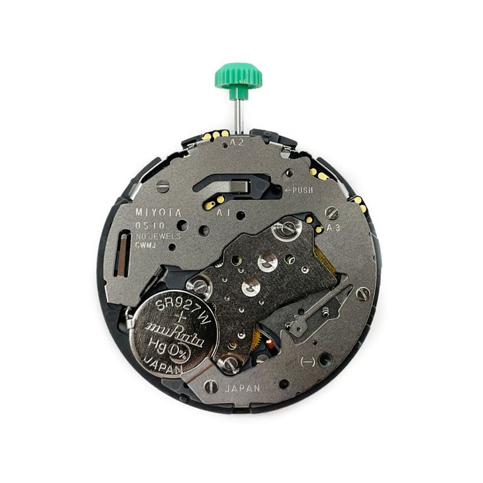 Miyota 0S10 Quartz Watch Movement (Date at 3h)