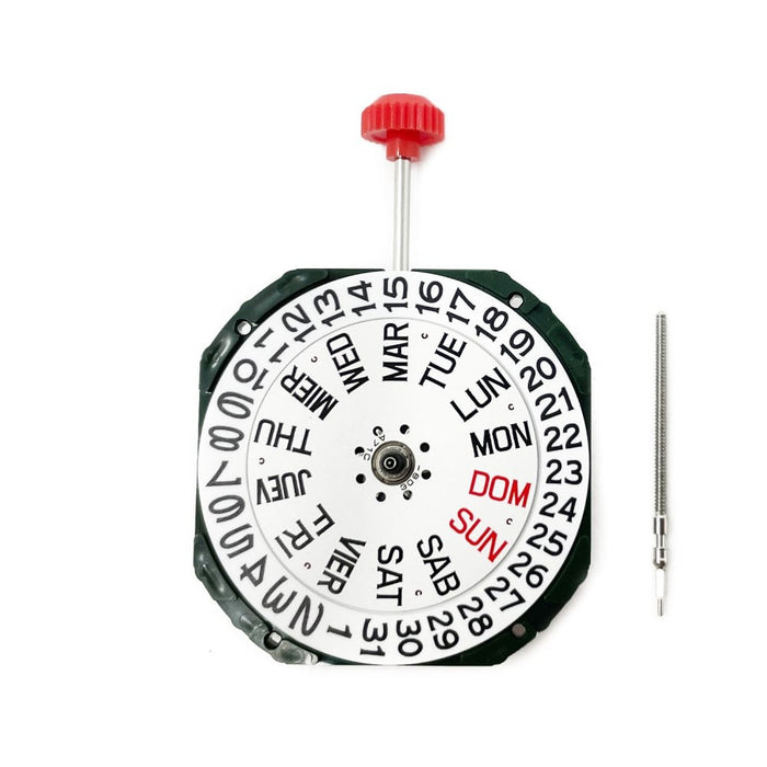 Miyota 2305 Quartz Watch Movement (Day & Date At 3h)