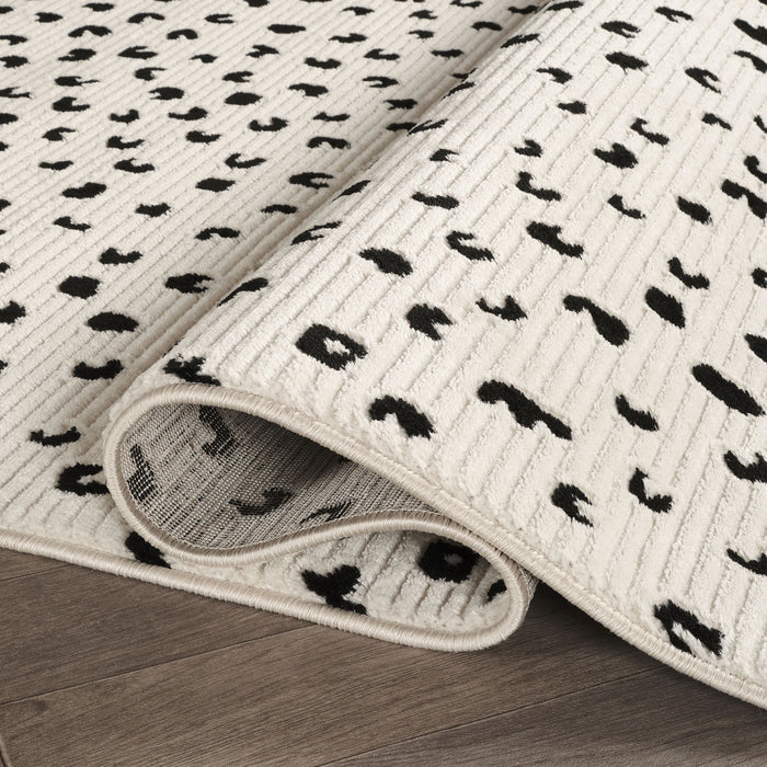 Neutral Speckled Cream Rug