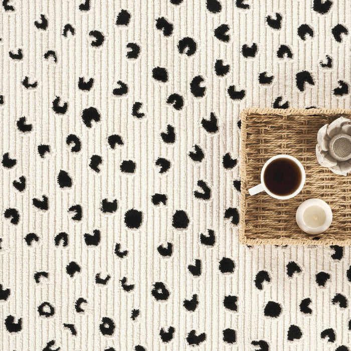 Neutral Speckled Cream Rug