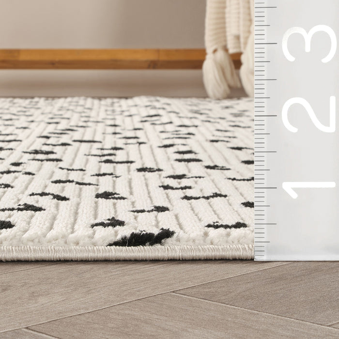 Neutral Speckled Cream Rug