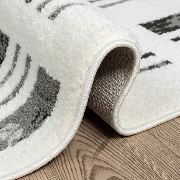 Nomad Bordered Black Rug