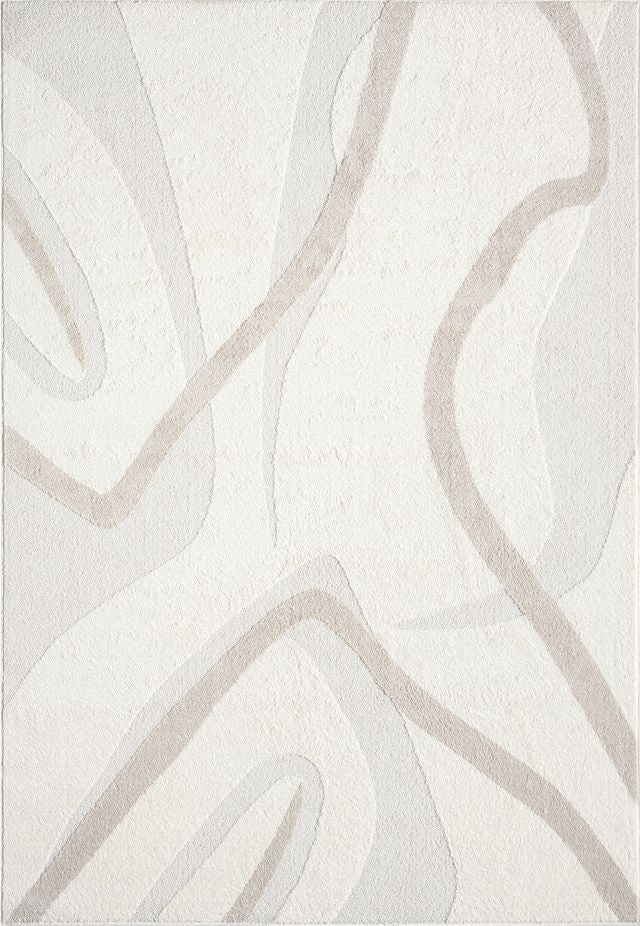 Nomad Geometric Cream Rug